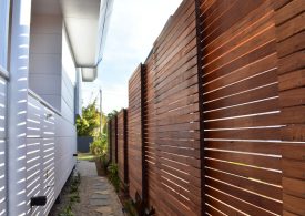 State of the Art Designer Town Houses Byron Bay project by Northern Rivers Fencing