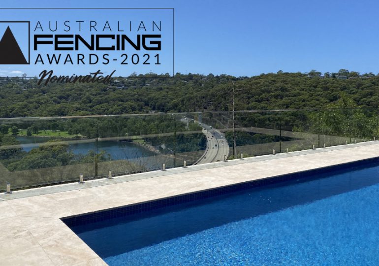 FENCING Awards 2021 nomination - Roseville Chase Balustrade and Pool Fence by JTS Glass Services