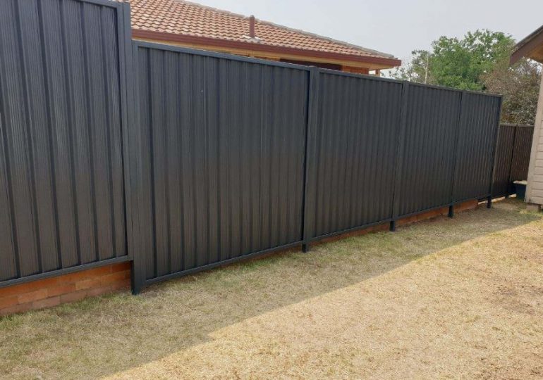 FENCING Awards 2021 nomination - Mortimer Street COLORBOND® steel Fencing Project