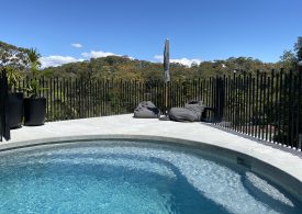 SGA Balustrades staggered pool fence